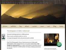 Tablet Screenshot of deadtreephotography.com